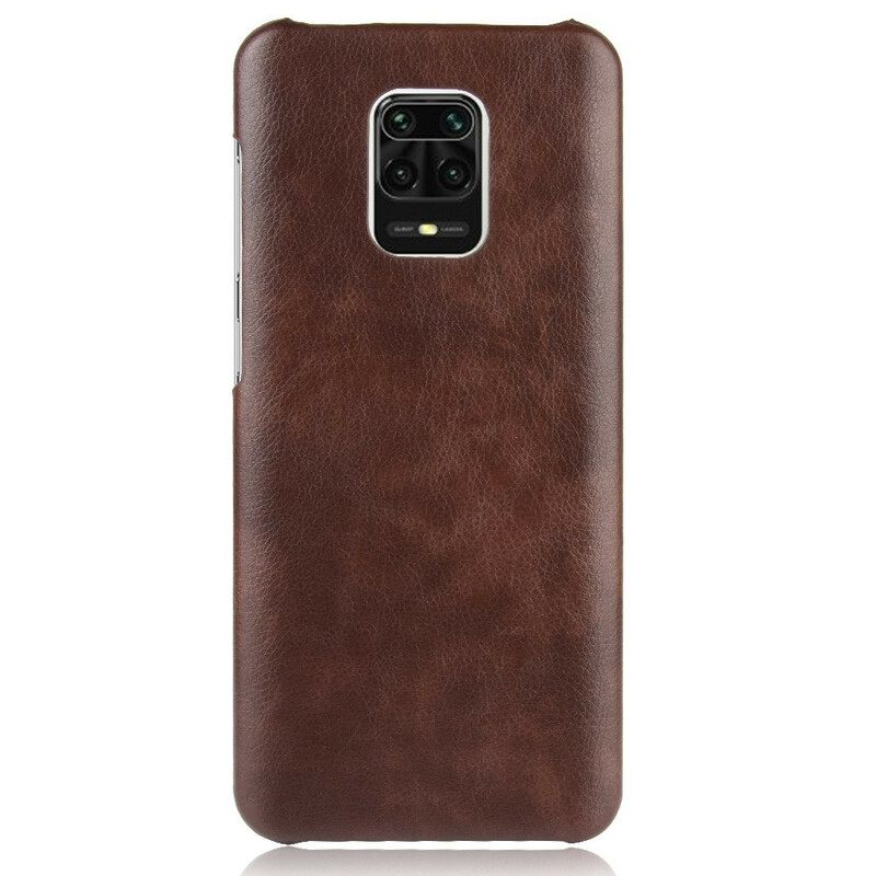 Case Xiaomi Redmi Note 9S / Note 9 Pro Litchin Nahkaefekti