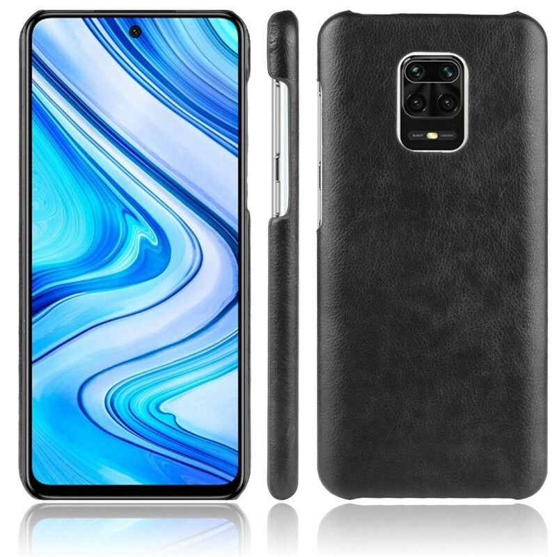 Case Xiaomi Redmi Note 9S / Note 9 Pro Litchin Nahkaefekti