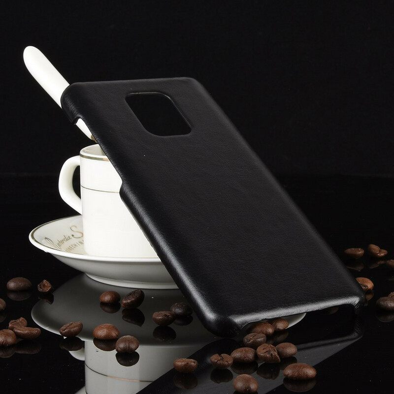 Case Xiaomi Redmi Note 9S / Note 9 Pro Litchin Nahkaefekti