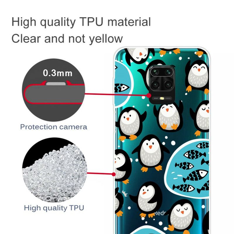 Case Xiaomi Redmi Note 9S / Note 9 Pro Penguins