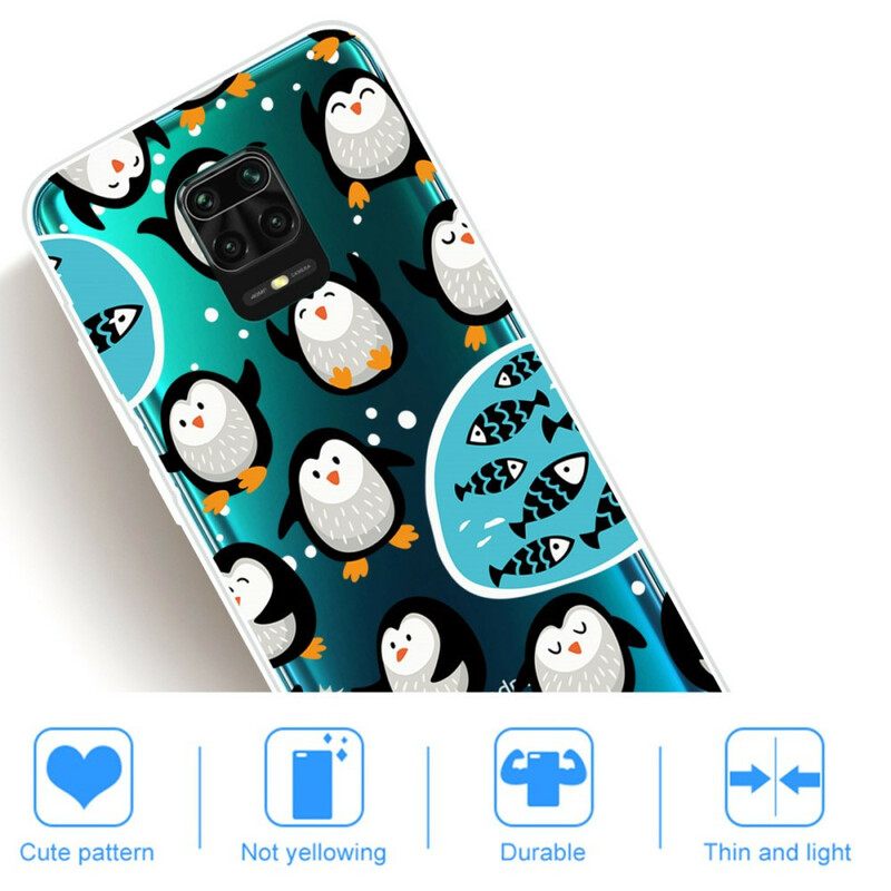 Case Xiaomi Redmi Note 9S / Note 9 Pro Penguins