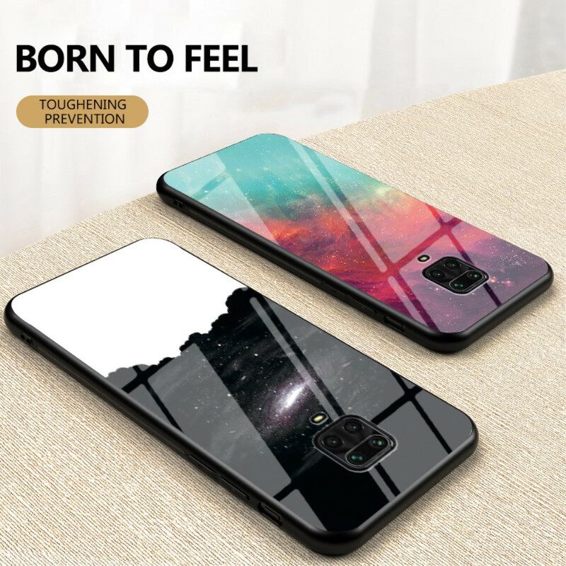 Case Xiaomi Redmi Note 9S / Note 9 Pro Starry Sky Karkaistu Lasi