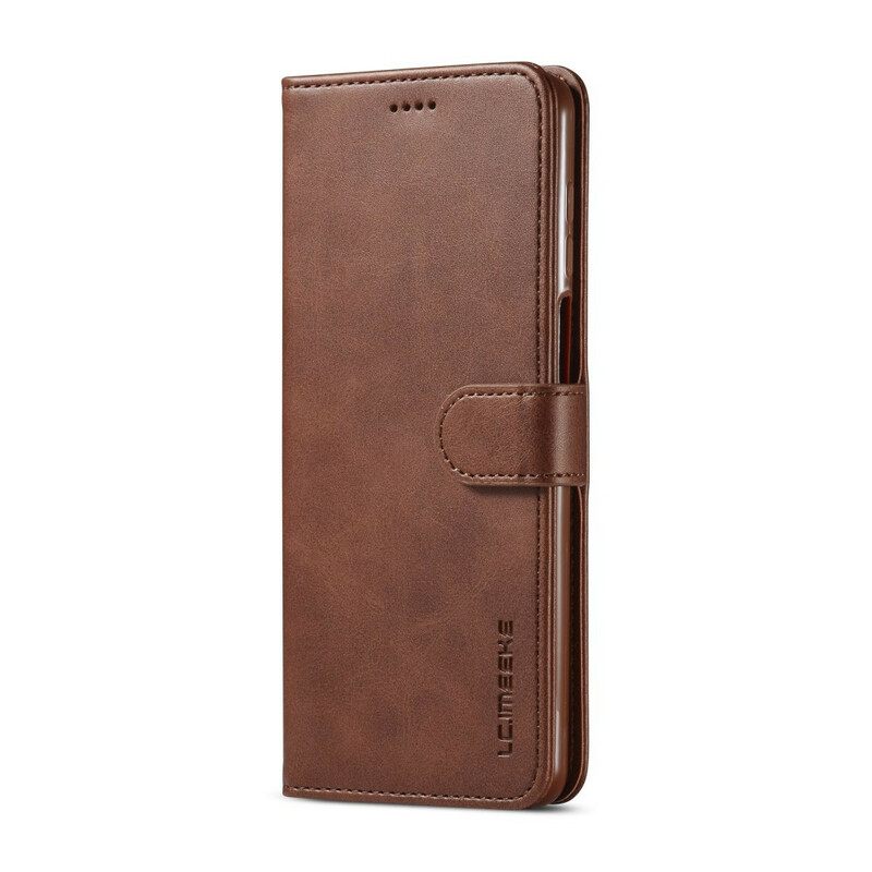 Flip Case Xiaomi Redmi Note 9S / Note 9 Pro Lc.imeeke Nahkaefekti