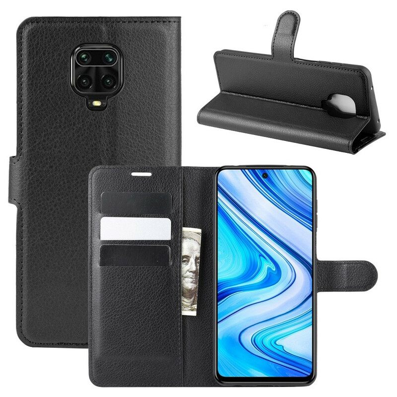 Kotelot Xiaomi Redmi Note 9S / Note 9 Pro Classic Faux Leather