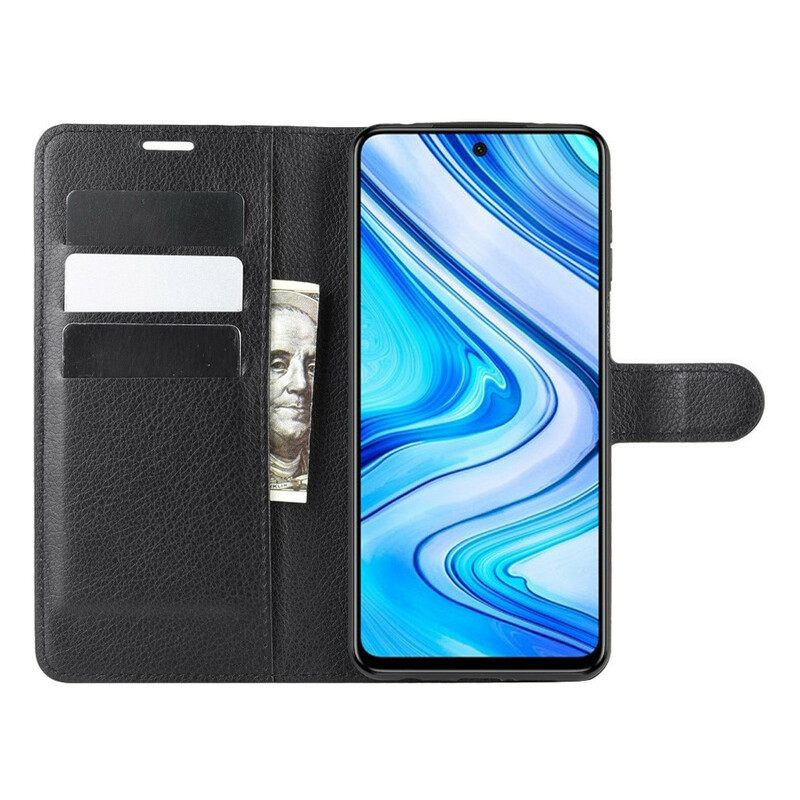 Kotelot Xiaomi Redmi Note 9S / Note 9 Pro Classic Faux Leather