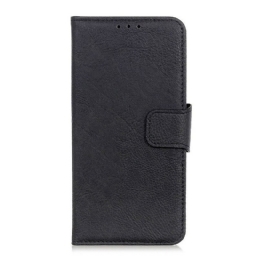 Kotelot Xiaomi Redmi Note 9S / Note 9 Pro Litchi Ultra Faux Leather