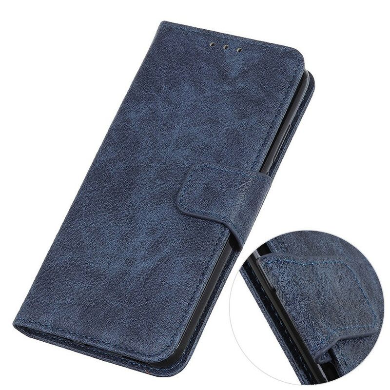 Kotelot Xiaomi Redmi Note 9S / Note 9 Pro Litchi Ultra Faux Leather