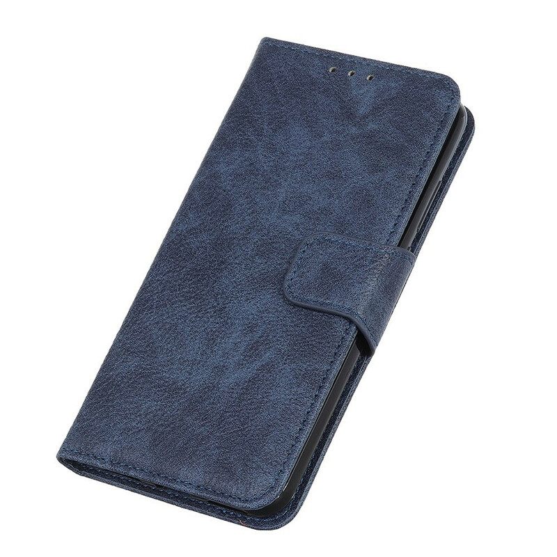 Kotelot Xiaomi Redmi Note 9S / Note 9 Pro Litchi Ultra Faux Leather