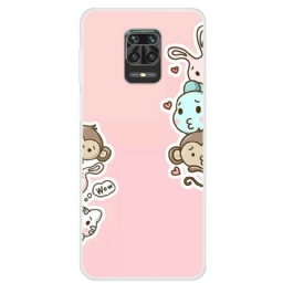 Kuori Xiaomi Redmi Note 9S / Note 9 Pro Animals Vau