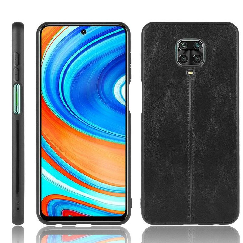 Kuori Xiaomi Redmi Note 9S / Note 9 Pro Couture Nahkaefekti