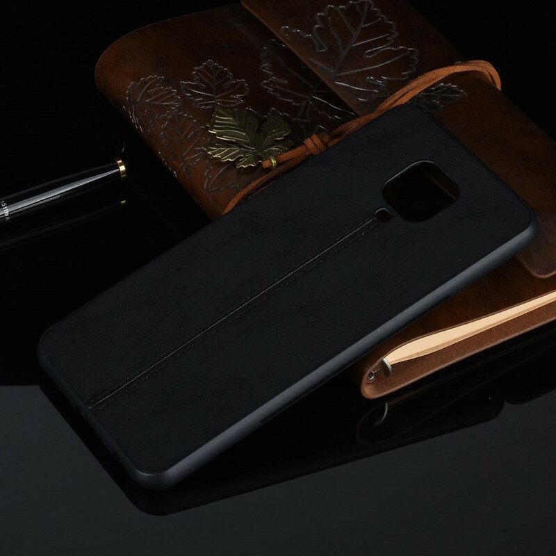 Kuori Xiaomi Redmi Note 9S / Note 9 Pro Couture Nahkaefekti