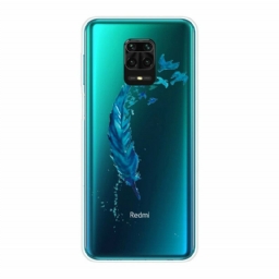 Kuori Xiaomi Redmi Note 9S / Note 9 Pro Kaunis Sininen Sulka