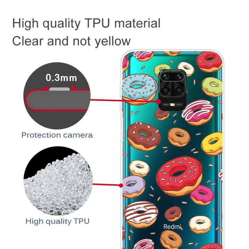 Kuori Xiaomi Redmi Note 9S / Note 9 Pro Love Donuts