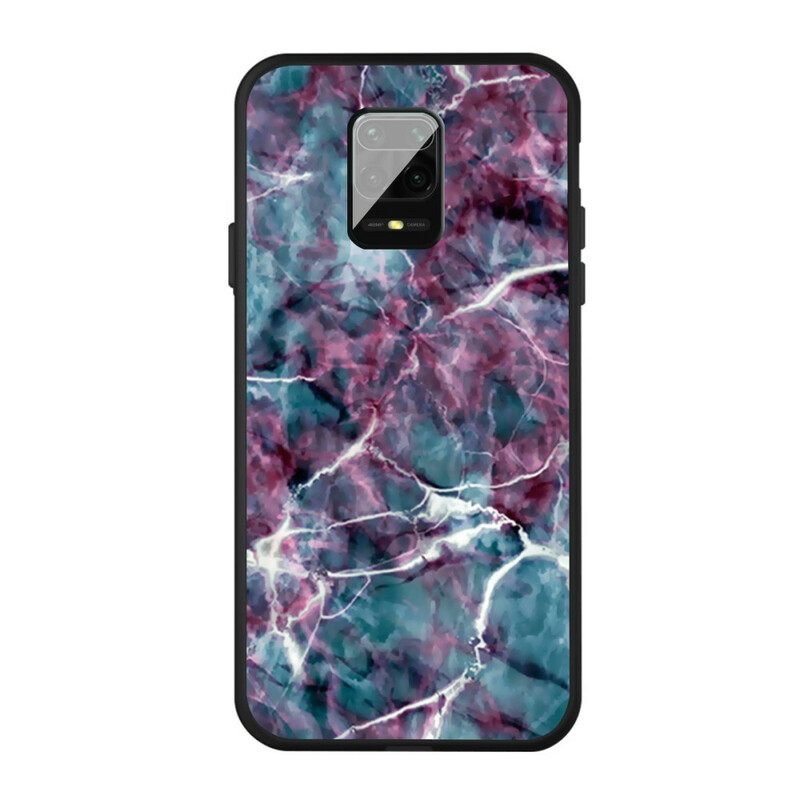 Kuori Xiaomi Redmi Note 9S / Note 9 Pro Purple Marble