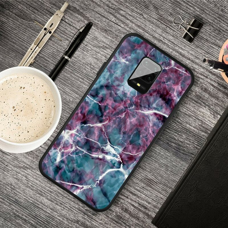 Kuori Xiaomi Redmi Note 9S / Note 9 Pro Purple Marble