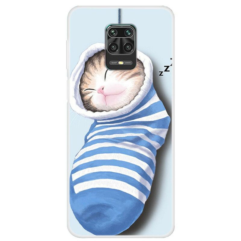 Kuori Xiaomi Redmi Note 9S / Note 9 Pro Sleeping Kitten