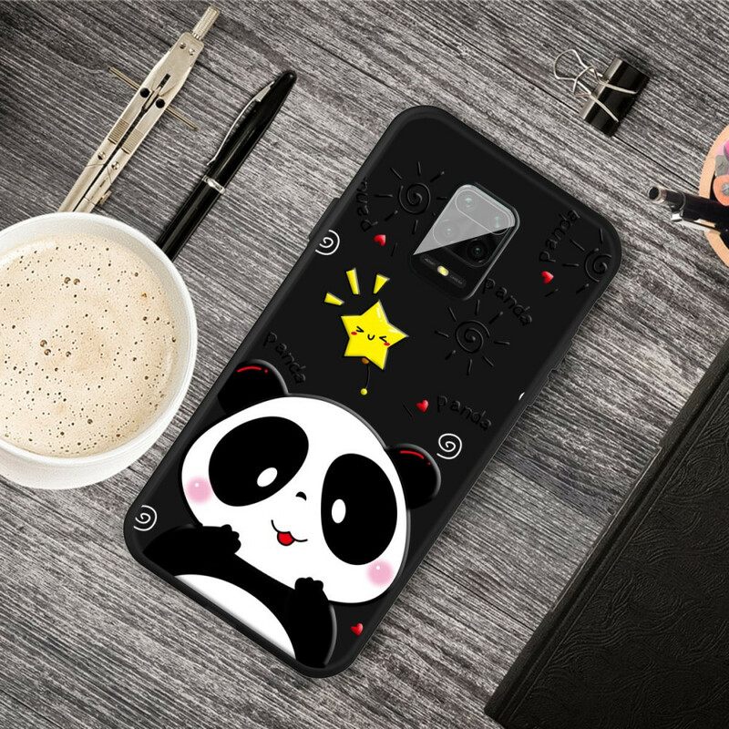 Kuori Xiaomi Redmi Note 9S / Note 9 Pro Star Panda