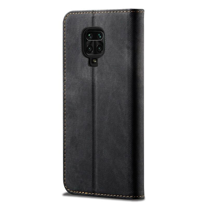 Puhelinkuoret Xiaomi Redmi Note 9S / Note 9 Pro Kotelot Flip Denim Kangas