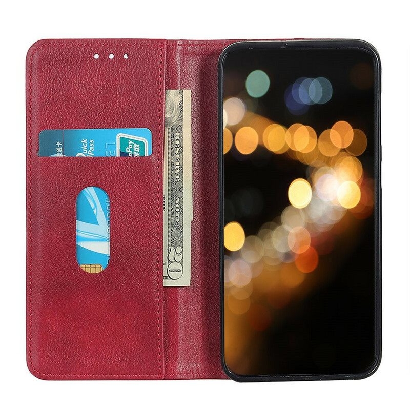 Puhelinkuoret Xiaomi Redmi Note 9S / Note 9 Pro Kotelot Flip Split Leather Elegance