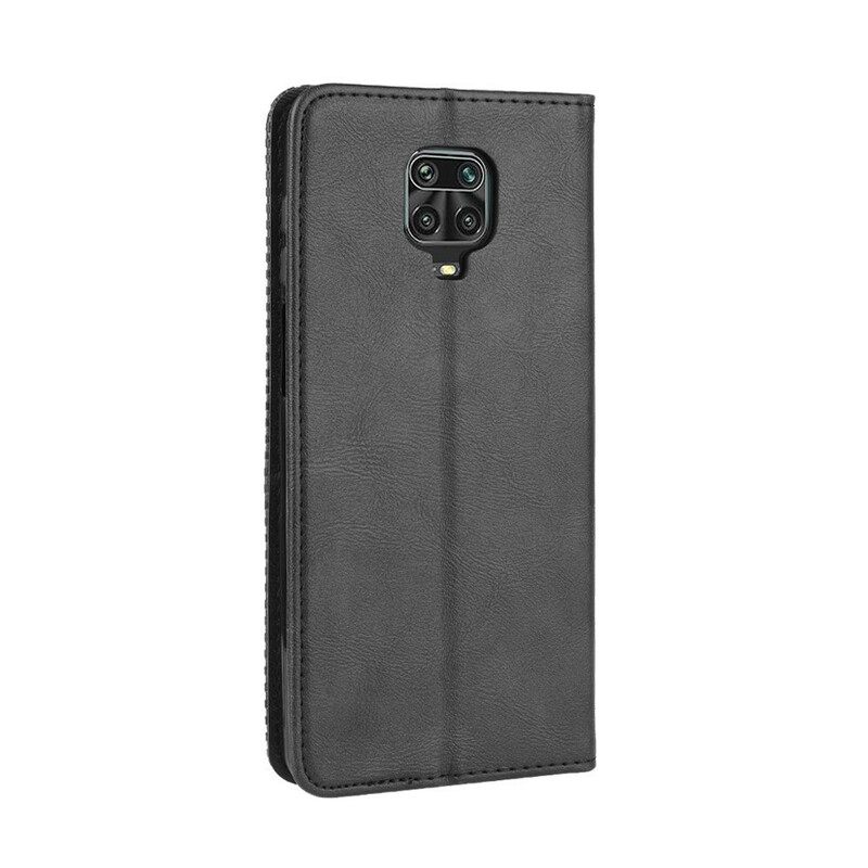 Puhelinkuoret Xiaomi Redmi Note 9S / Note 9 Pro Kotelot Flip Tyylitelty Vintage-nahkaefekti