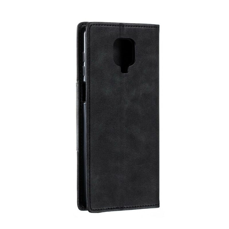 Puhelinkuoret Xiaomi Redmi Note 9S / Note 9 Pro Kotelot Flip Wave Nahkatyyli