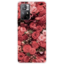 Case Poco M4 Pro 5G Intense Flowers