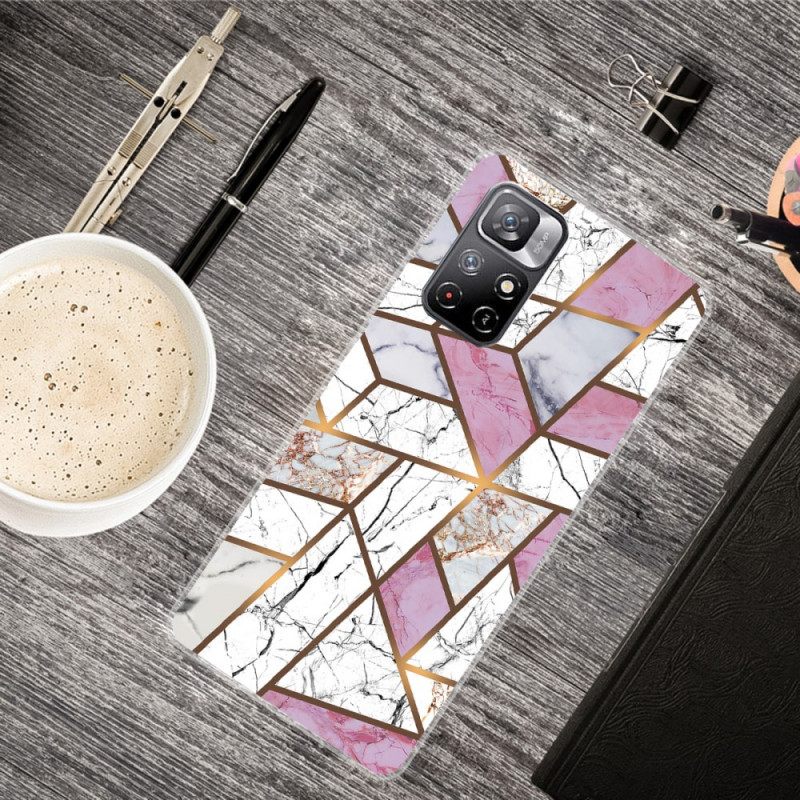 Case Poco M4 Pro 5G Marble Geometry