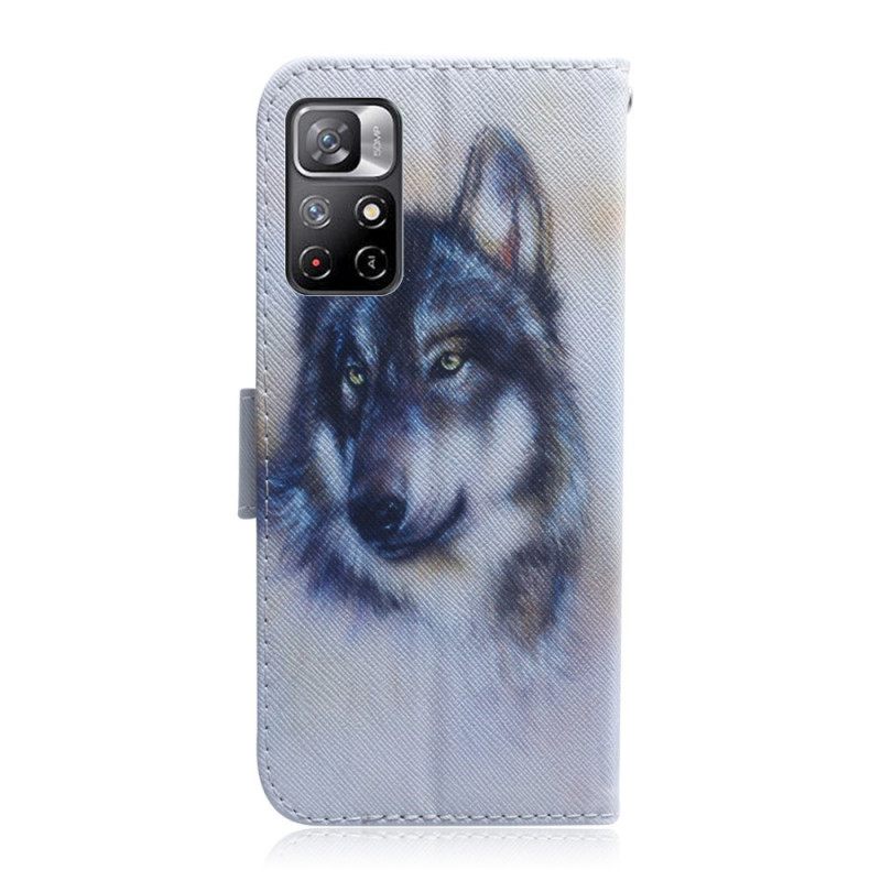 Flip Case Poco M4 Pro 5G Canine Look