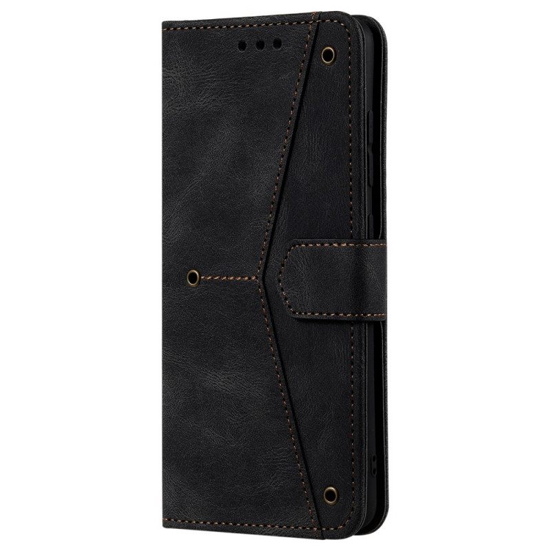 Flip Case Poco M4 Pro 5G Skin-touch Saumat