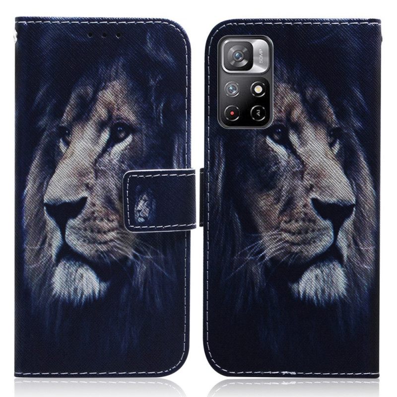 Kotelot Poco M4 Pro 5G Dreaming Lion