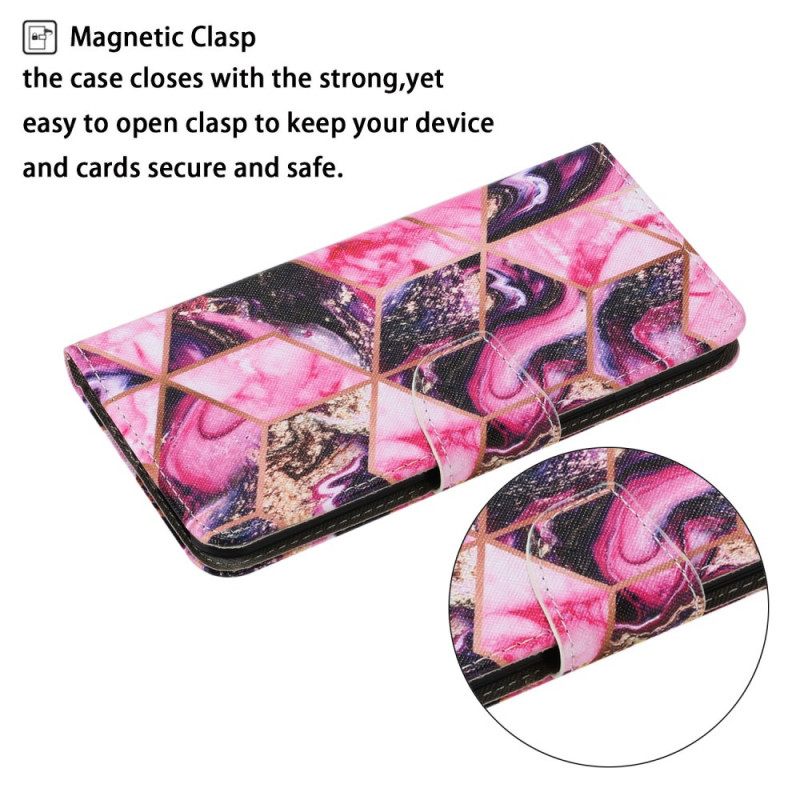 Kotelot Poco M4 Pro 5G Geometric Marble Style