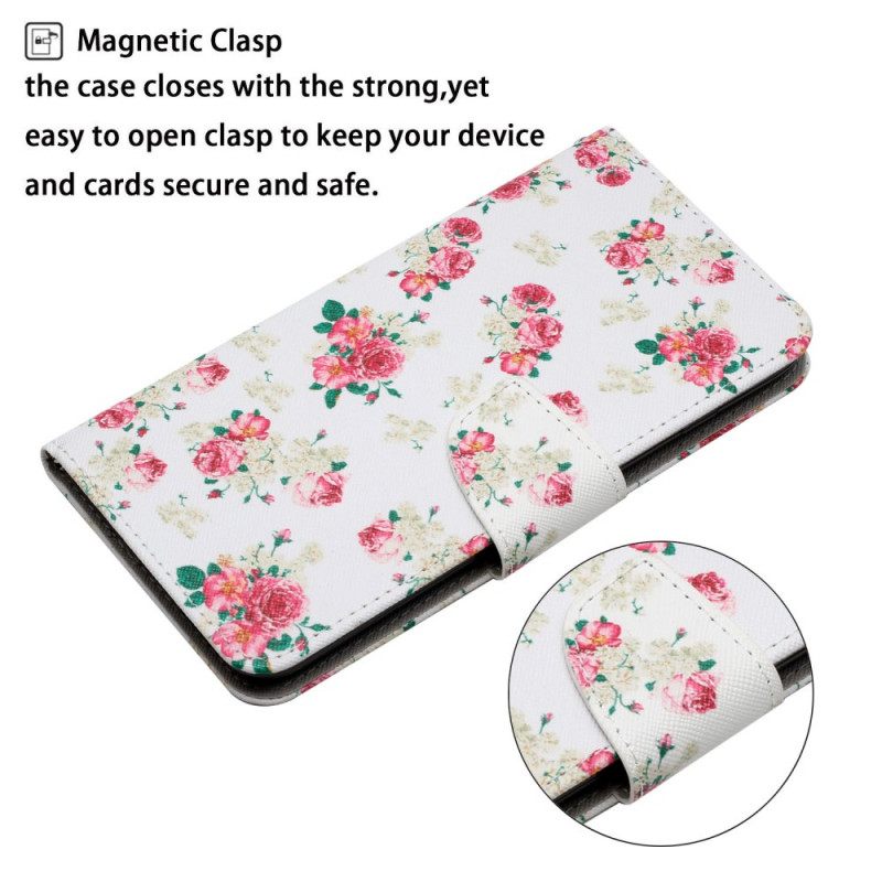 Kotelot Poco M4 Pro 5G Liberty Royal Flowers