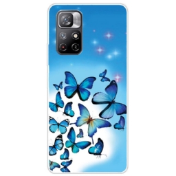 Kuori Poco M4 Pro 5G Butterflies Perhoset