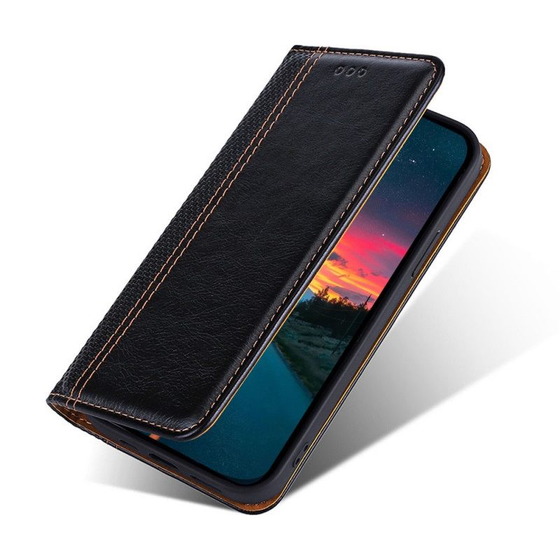 Puhelinkuoret Poco M4 Pro 5G Kotelot Flip Vintage Leather Style