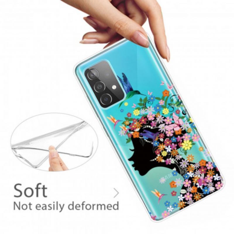 Case Samsung Galaxy A52 4G / A52 5G / A52s 5G Kaunis Kukkapää