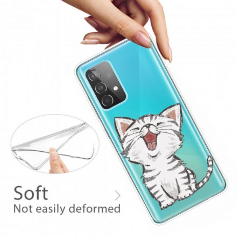 Case Samsung Galaxy A52 4G / A52 5G / A52s 5G Söpö Kissa