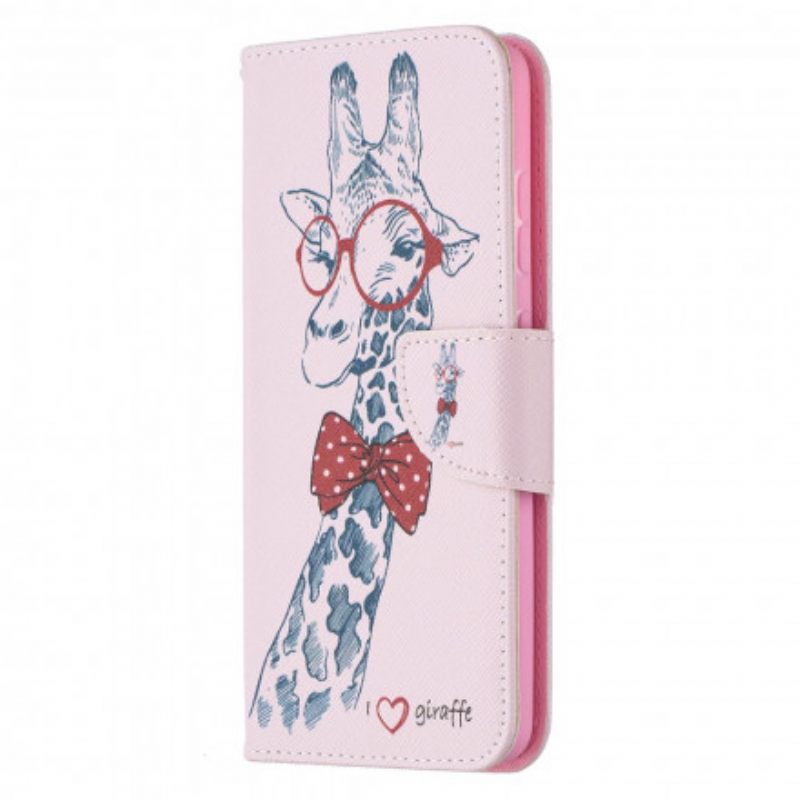 Kotelot Samsung Galaxy A52 4G / A52 5G / A52s 5G Brainy Giraffe