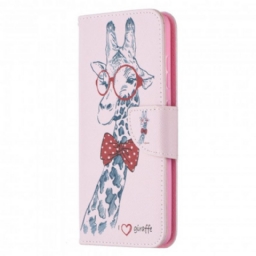 Kotelot Samsung Galaxy A52 4G / A52 5G / A52s 5G Brainy Giraffe