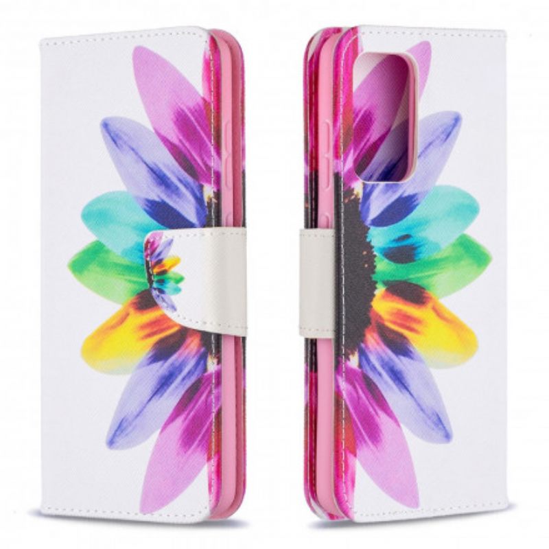 Kotelot Samsung Galaxy A52 4G / A52 5G / A52s 5G Flower Watercolour