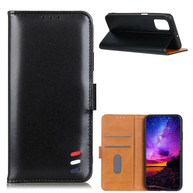 Kotelot Samsung Galaxy A52 4G / A52 5G / A52s 5G Tricolor Leather Effect