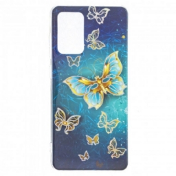 Kuori Samsung Galaxy A52 4G / A52 5G / A52s 5G Butterflies Design