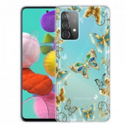 Kuori Samsung Galaxy A52 4G / A52 5G / A52s 5G Butterflies Design