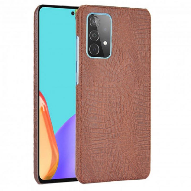 Kuori Samsung Galaxy A52 4G / A52 5G / A52s 5G Crocodile Skin Effect