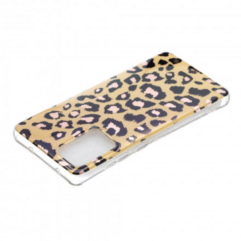 Kuori Samsung Galaxy A52 4G / A52 5G / A52s 5G Leopard Style Marble