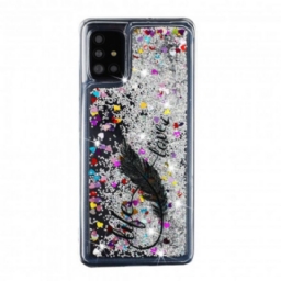 Kuori Samsung Galaxy A52 4G / A52 5G / A52s 5G Life & Love Glitter