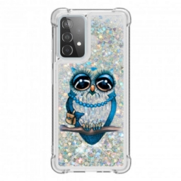 Kuori Samsung Galaxy A52 4G / A52 5G / A52s 5G Miss Owl Glitter