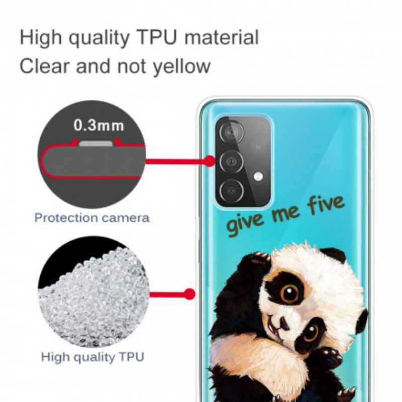 Kuori Samsung Galaxy A52 4G / A52 5G / A52s 5G Panda Anna Minulle Viisi