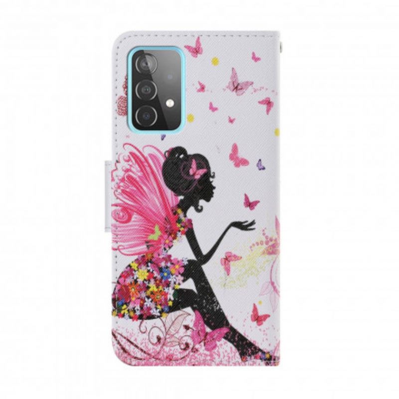 Nahkakotelo Samsung Galaxy A52 4G / A52 5G / A52s 5G Magic Fairy