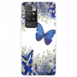 Case Xiaomi Redmi 10 Flight Of Butterflies