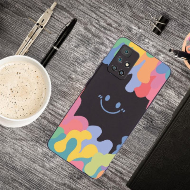 Case Xiaomi Redmi 10 Hymyilevä Kasvo